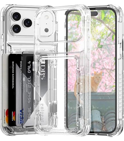 Amazon.co.jp: ZENIX DESIGN TECH iPhone16 Pro Max 用 クリア カード