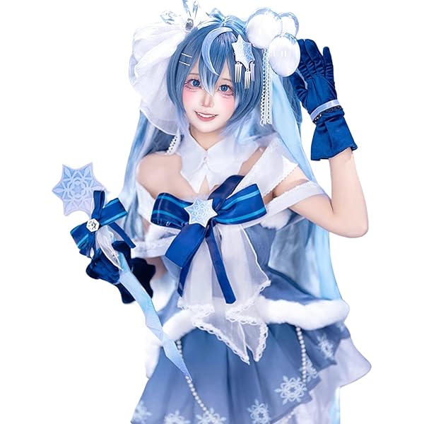 Amazon.co.jp: [KUIOPNET] ミク メズマライザー コスプレ衣装 風