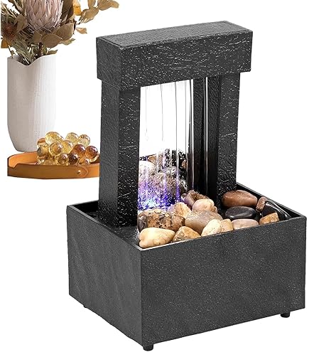 【入手困難】卓上噴水　ブラック　オブジェ 入手困難】卓上噴水 ブラック オブジェ