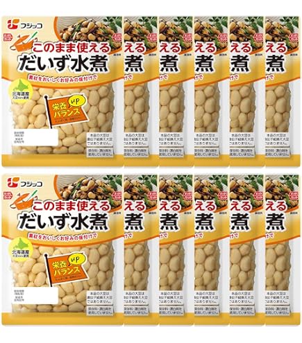 Amazon | イチビキ Beans Deli 蒸し大豆 100g ×6個 | イチビキ | 大豆