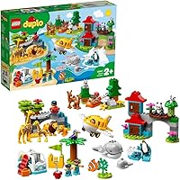 レゴ(LEGO) デュプロ 世界のどうぶつ 世界一周探検 10907 知育玩具 ブロック おもちゃ 女の子 男の子