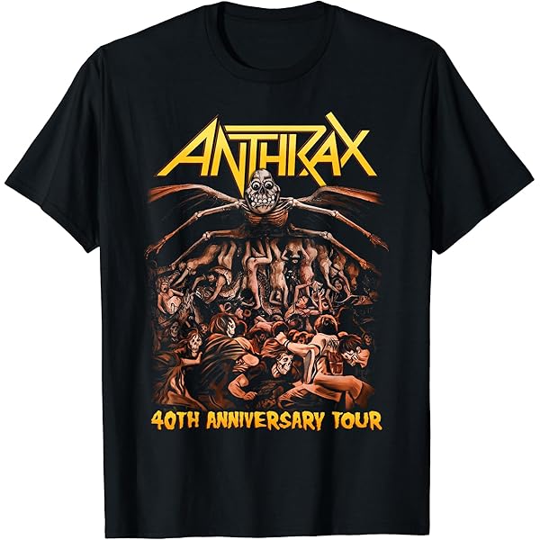 Amazon | [ジーティーエス] アンスラックス ANTHRAX バンドTシャツ