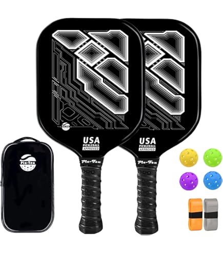 Amazon | ピックルボールパドル ピックルボールラケット T700 カーボン