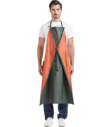 Amazon.co.jp: 弘進ゴム ロン炊事用 胸無前掛 L ポリエステル、ポリ