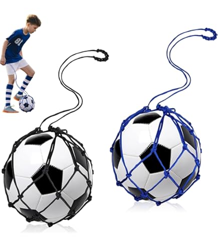 Amazon | Ai-OUMLEEF 2個ボールネット入り サッカートレーナーネット Amazon | Ai-OUMLEEF 2個ボールネット入り サッカートレーナーネット