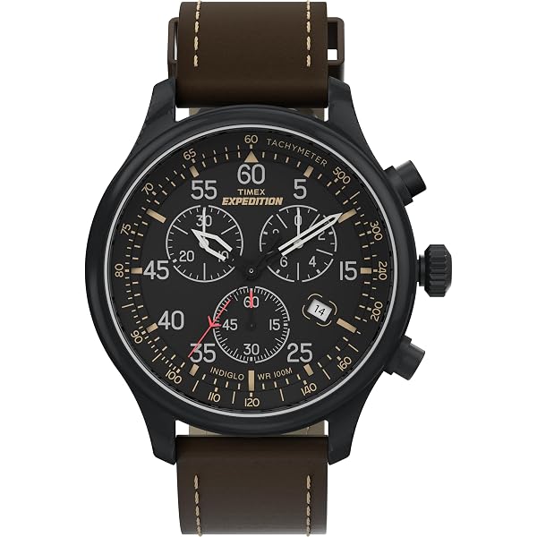 Amazon.co.jp: Timex メンズ Expedition Field 43mm 腕時計 - ブラウン