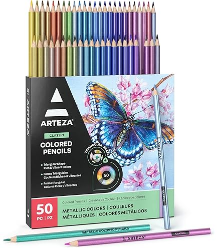 Amazon | Arteza Professional Watercolor Pencils for Adults & Kids