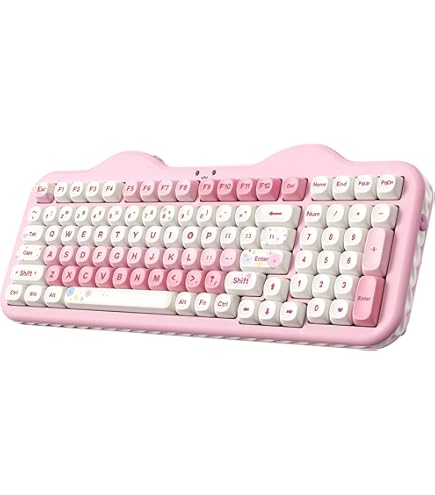 YUNZII AKKO 3084 Silent Wireless Mechanical Keyboard with