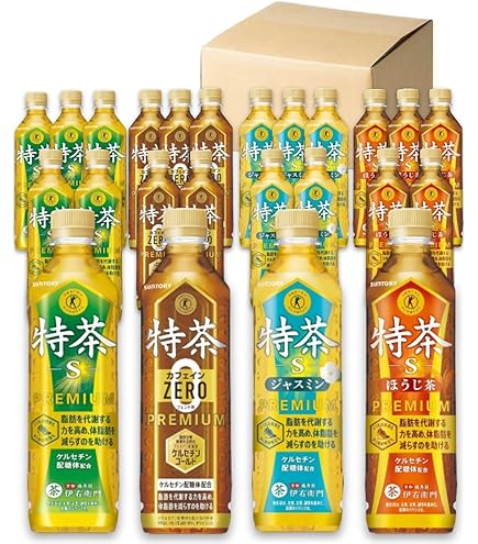 Amazon.co.jp: [トクホ] サントリー 伊右衛門 特茶 ギフトセット 500ml