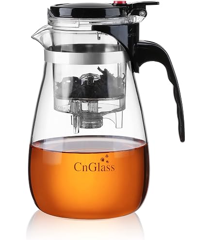 Enchanti Tea Pot, Agic Teapot With Strainer, Water Separation...