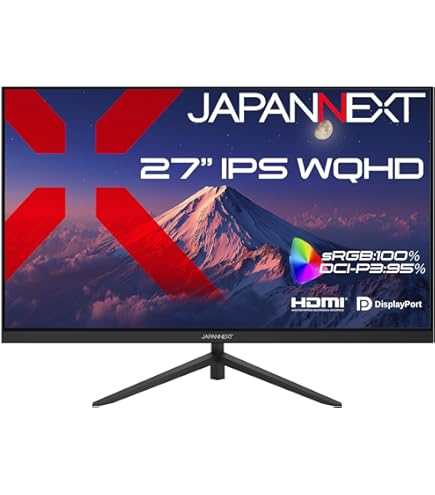 Amazon.co.jp: 【Amazon.co.jp限定】 JAPANNEXT 27インチ モニター