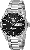 Tag Heuer Carrera WAR201A.BA0723 Men's Wristwatch, Silver, Dial color - black, Watch Black Dial