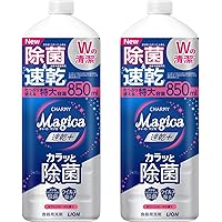 【まとめ買い】 チャーミー マジカ(CHARMY Magica) チャーミーマジカ 食器用洗剤 速乾+カラッと除菌 ホワイトローズの香り つめかえ用大型サイズ 850ml ×2個