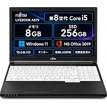 Amazon.co.jp: 【整備済み品】富士通 LIFEBOOK A579 15.6型ノートPC/第