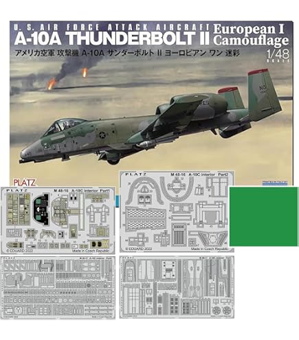 Amazon | プラッツ/イタレリ 1/48 アメリカ空軍 攻撃機 A-10C サンダー