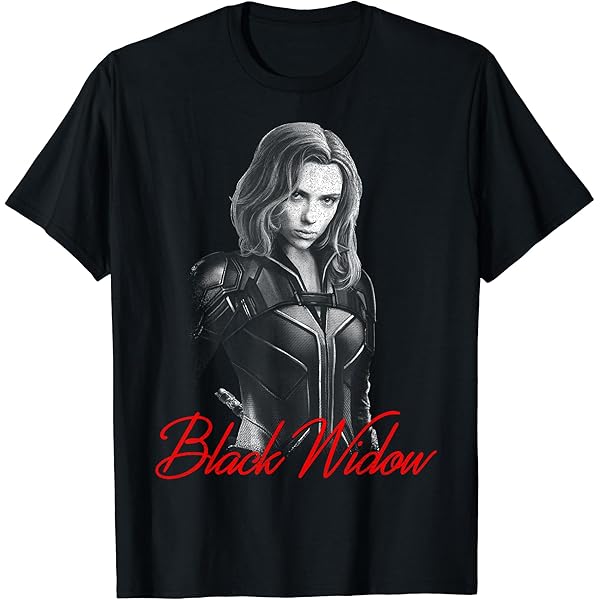 Amazon | マーベル ブラックウィドウ レトロフレーム入りポートレート