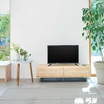 Amazon｜【32-50V 大型テレビ用 】 白井産業 テレビ台 ローボード