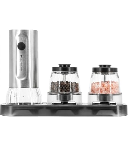 電動スパイスミル 交換式ポッド付き ペッパーミル 電動 電池式ブラック Amazon.co.jp: MTIC 電動スパイスミル 交換式ポッド付き ペッパーミル