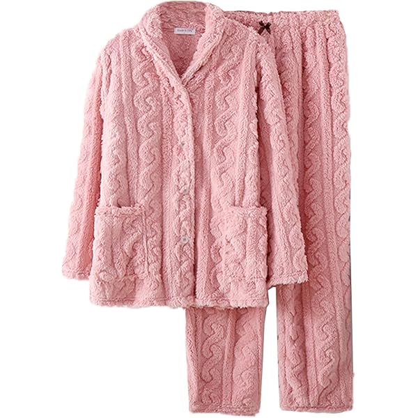 Amazon | [Netakara] レディース パジャマ 冬 あったか 極暖 あたたか