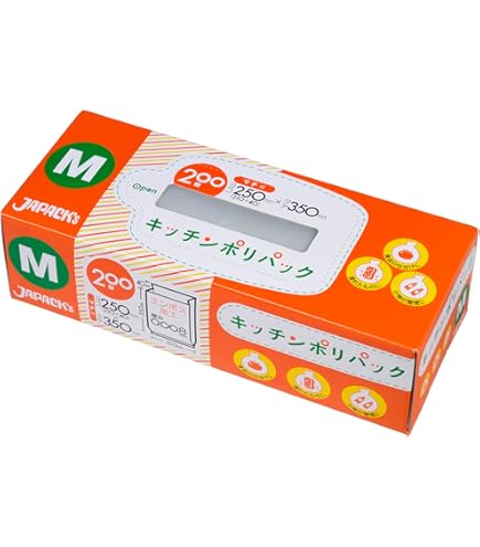 Amazon | 食品保存用ポリ袋 スマートキッチン 200枚入 | 日本
