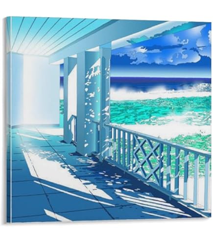 EIZIN SUZUKI パラダイス　ベイ Amazon.co.jp: 鈴木英人「パラダイス ベイ」 ウォールアート 部屋飾り