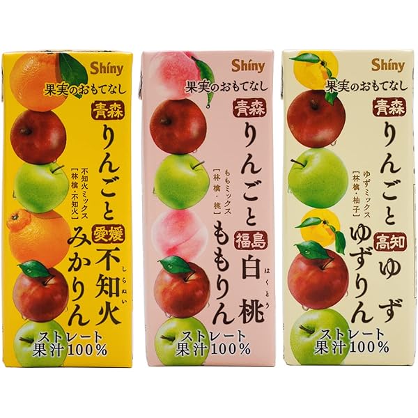 Amazon.co.jp: シャイニー 果実のおもてなし ゆずりん 200ml×24本