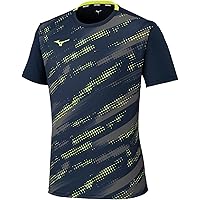 Amazon.co.jp: [ミズノ] テニスウェア ゲームシャツ 吸汗速乾 ダイナ