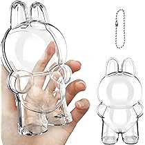 Amazon.co.jp: LABUBU に適合する ケース 透明 クリアカバー ラブブ