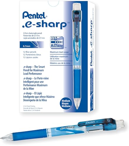 PENTEL シャープペンシル Amazon.co.jp: PENAZ127C - Pentel .e-Sharp シャープペンシル 12本