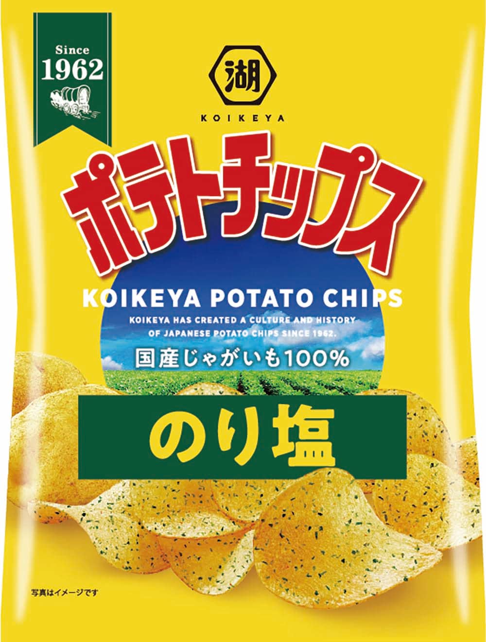 【プライムデー】【1,179円】 湖池屋 ポテトチップス のり塩 55g×12袋