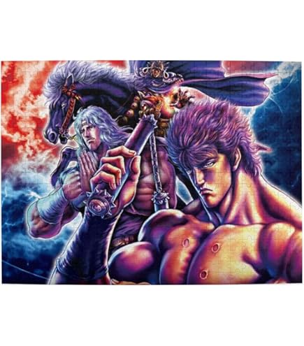 Amazon.co.jp: 北斗の拳 ジグソーパズル 1000ピース 木製パズル ぱずる