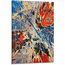 Amazon.co.jp: Jackson Pollockジャクソン・ポロック《無題-4