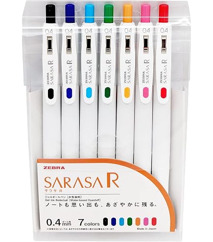 Amazon | ゼブラ ジェルボールペン サラサR＆マイルドライナー