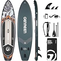 Amazon | GENREEN スタンドアップパドルボード supボード パドルボード