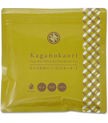 Amazon | ほうじ茶パウダープレミアム「焦がし」100g 山政小山園謹製