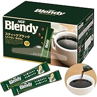 AGF(エージーエフ) ブレンディ スティックブラック 100本 【 スティックコーヒー 】【 水に溶けるコーヒー 】【 インスタントコーヒー 】