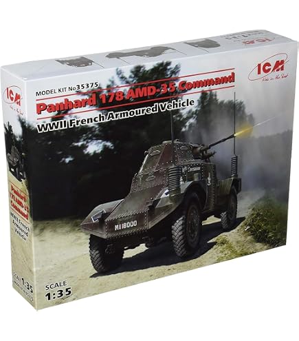 Amazon | アイシーエム ICM 1/35 フランス パナール AMD-35 178 装甲車