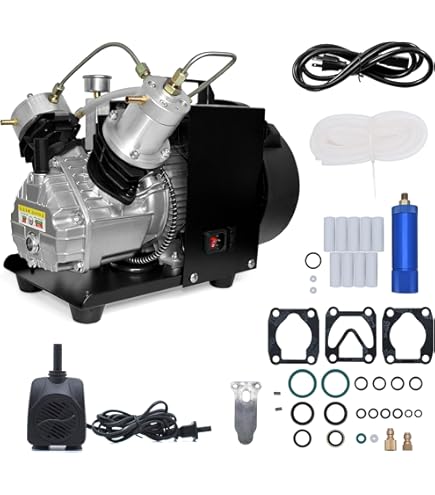 Amazon | 4500Psi Pcp 空気圧縮機、スキューバ タンク空気圧縮機