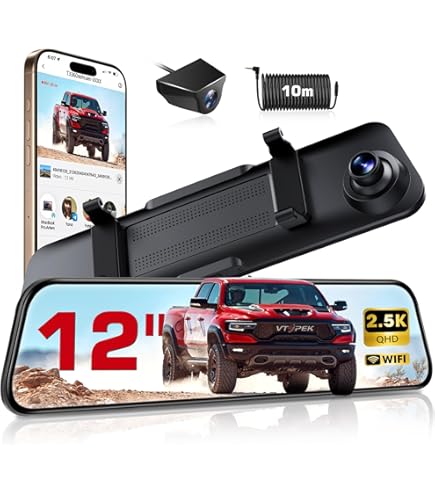 Amazon | スマートルームミラー（ドライブレコーダー機能搭載