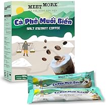 Amazon.co.jp: MEET MORE 4in1 インスタントコーヒー シーソルト 18g