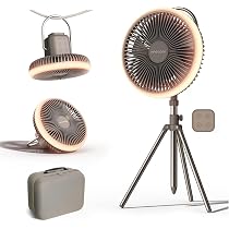 HAGOOGI キャンプ 扇風機　サーキュレーター Amazon.co.jp: 【2026改良モデル】HAGOOGI キャンプ 扇風機 アウトドア