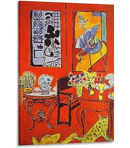 Amazon.co.jp: Henri Matisse アンリ・マティス赤いハーモニー