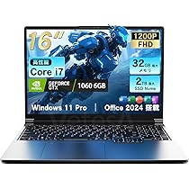 Amazon.co.jp: VETESA ゲーミングノートPC Core i7 GTX 1060