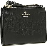 [ケイトスペード]折り財布 アウトレット レディース KATE SPADE WLRU5001 001 ブラック [並行輸入品]