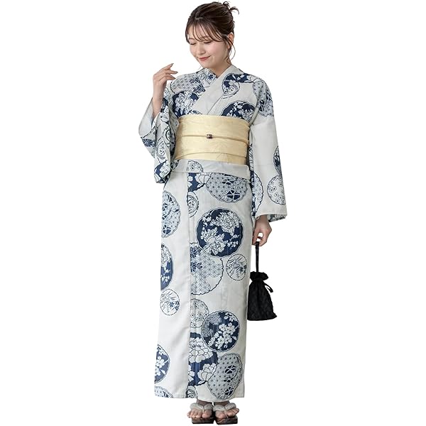 Amazon | [Dita](ディータ) レディース 浴衣 セット 簡単 兵児帯