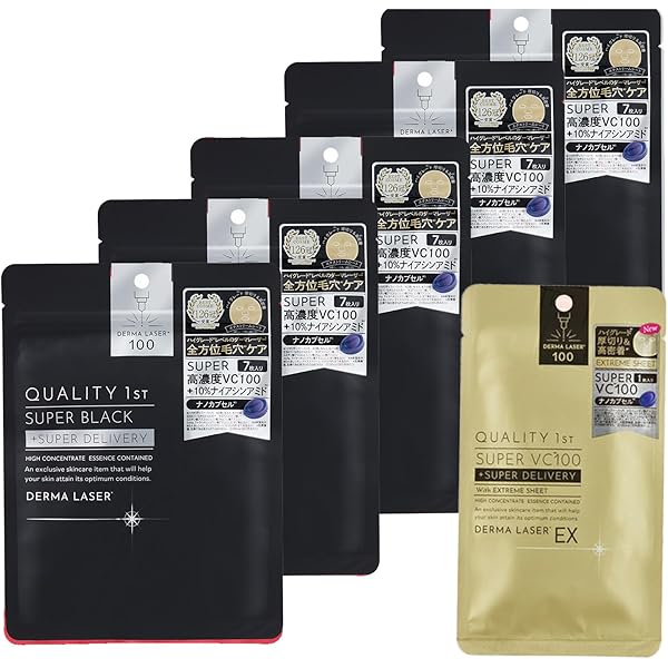 QUALITY FIRST DERMA LASER シートマスク 10枚セット novelhero_4560401461436