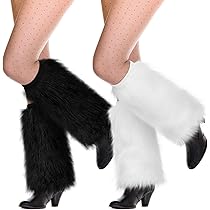 d.i.a 　ダイヤ　レッグウォーマー　フェイクファー　黒 d.i.a ダイヤ レッグウォーマー フェイクファー 黒 cjfj923402.jpg