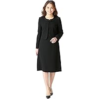 （マーガレット）m455 ブラックフォーマル レディース 喪服 アンサンブル ワンピース 礼服 冠婚葬祭