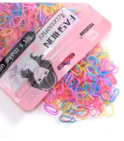 Amazon | uxcell ゴムバンド 伸縮性ゴム 輪ゴム カラフル 25 mm直径