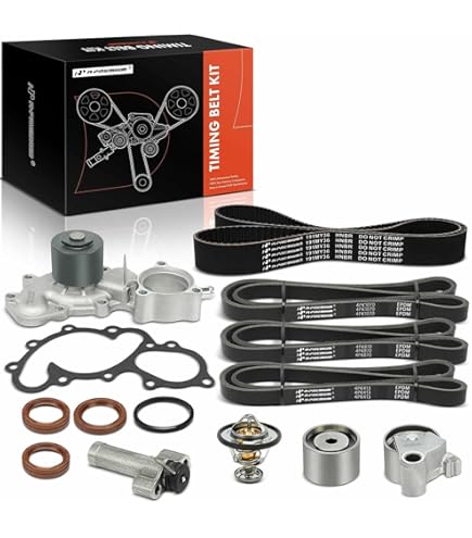 Toyota Tundra 2000-2004 Timing Belt Replacement Aisin Water Pump & Timing Belt Kit For 2000-2004 Toyota Tundra 4.7L V8 - Complete With Hose Cooling System Hoses & Clamps For Toyota Tundra - Foto 8